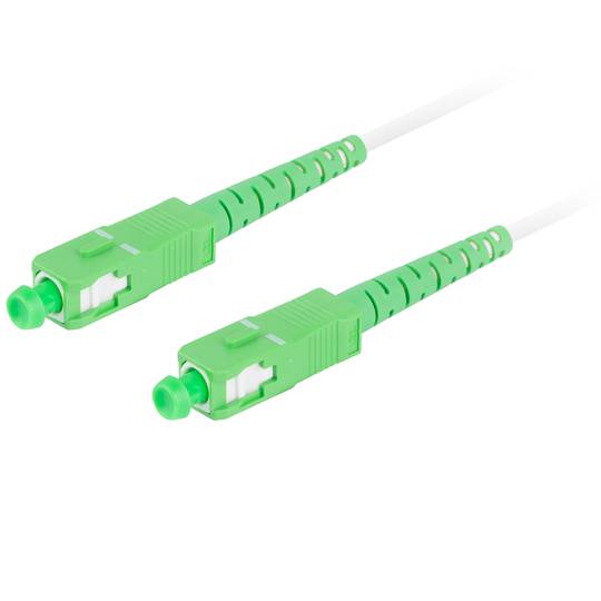 Glasvezelkabel Lanberg SC/APC naar SC/APC SM Simplex G.657.A2 9/125 2.5m