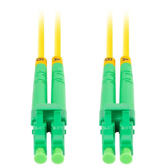 Lanberg Glasfaserkabel FO-LALA-SD11-0010-YE 1 m G.657.A1, mit LC/APC zu LC/APC Steckern