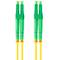 Lanberg fiber optic cable FO-LALA-SD11-0020-YE 2 m with G.657.A1 with LC/APC to LC/APC connectors