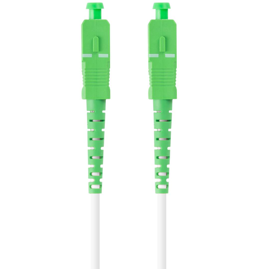 Cable de fibra òptica de Lanberg FO-SASA-SS21-0150-WH de 15 m G.657.A2 amb connectors SC/APC, SC/APC