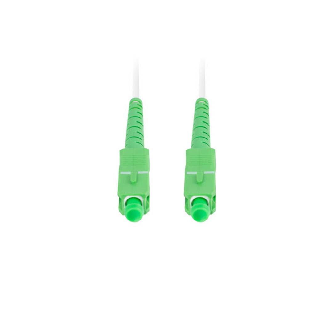 Optisches Kabel mit SC/APC-Steckern 35 Meter weiß von Lanberg FO-SASA-SS21-0350-WH