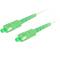 Cavo ottico con connettori SC/APC 40 metri bianco Lanberg FO-SASA-SS21-0400-WH