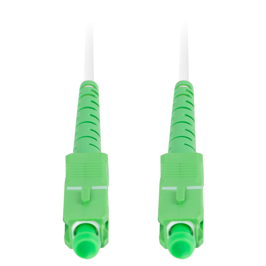 Cavo ottico con connettori SC/APC 40 metri bianco Lanberg FO-SASA-SS21-0400-WH