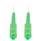 Cavo ottico con connettori SC/APC 40 metri bianco Lanberg FO-SASA-SS21-0400-WH
