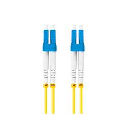 Kabel światłowodowy Lanberg FO-LULU-SD11-0010-YE 3m G.657.A1 ze złączami LC/UPC do LC/UPC