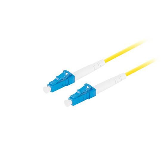 Cable de fibra òptica de Lanberg FO-LULU-SS11-0010-YE d'1 m G.657.A1 amb connectors LC/UPC a LC/UPC
