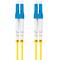 Câble fibre optique Lanberg FO-LULU-SD11-0020-YE 2 m G.657.A1, avec connecteurs LC/UPC aux deux extrémités