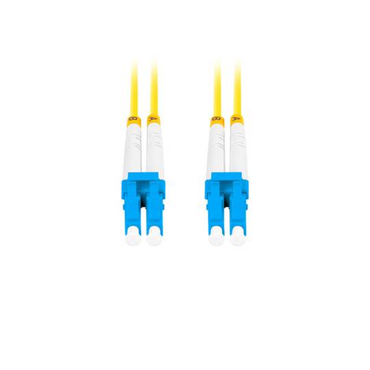 Cable de fibra òptica de Lanberg FO-LULU-SD11-0030-YE de 3 m G.657.A1 amb connectors LC/UPC a LC/UPC