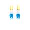 Cable de fibra òptica de Lanberg FO-LULU-SD11-0030-YE de 3 m G.657.A1 amb connectors LC/UPC a LC/UPC
