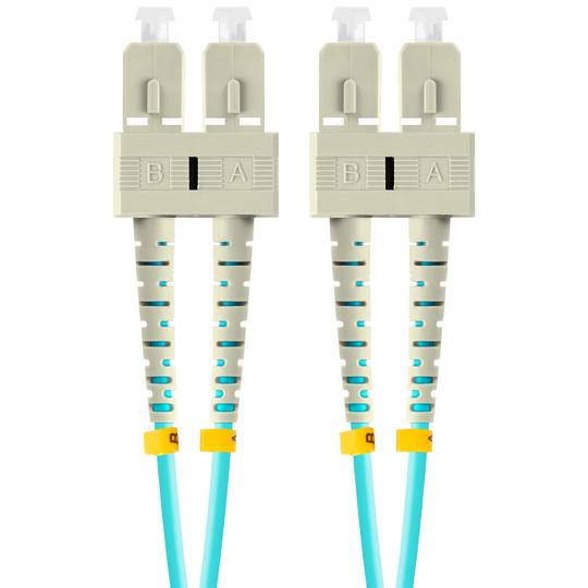 Câble optique Lanberg avec connecteurs SC/UPC OM3 1 mètre FO-SUSU-MD31-0010-TQ
