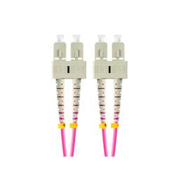 Kabel światłowodowy SC/UPC OM4 2 metry firmy Lanberg FO-SUSU-MD41-0020-VT