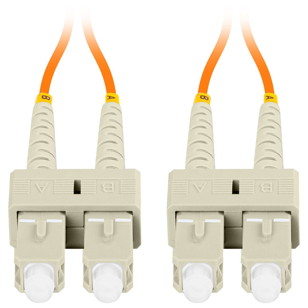 Cable òptic amb connectors SC/UPC i OM 2 metres taronja de Lanberg FO-SUSU-MD21-0020-OG