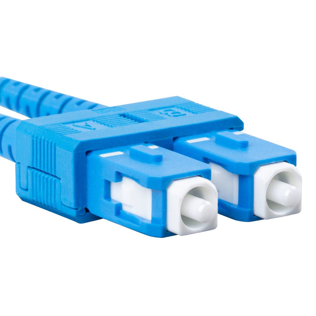 Lanberg optische kabel met SC/UPC en LC/UPC connectoren 2 meter geel FO-SULU-SD11-0020-YE