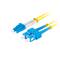 Lanberg optische kabel met SC/UPC en LC/UPC connectoren 5 meter geel FO-SULU-SD11-0050-YE