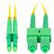 Cavo in fibra ottica Lanberg FO-SALA-SD11-0020-YE 2 m G.657.A1, con connettori SC/APC e LC/APC