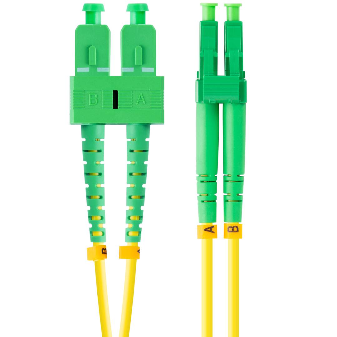 Cavo in fibra ottica Lanberg FO-SALA-SD11-0020-YE 2 m G.657.A1, con connettori SC/APC e LC/APC