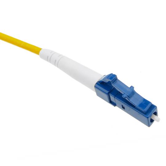 Cable de fibra òptica LC/PC a SC/APC monomode simplex 9/125 d'1 m
