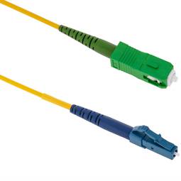 Câble fibre optique LC / PC vers SC / APC 5m monomode simplex 9/125