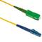 Cabo de fibra óptica LC / PC para SC / APC 5m monomodo simplex 9/125