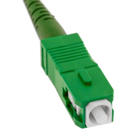 Cabo de fibra óptica LC / PC para SC / APC 5m monomodo simplex 9/125