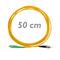 Fiber Optic Cable FC/PC a SC/APC simplex monomodale 9/125 del 50 cm OS2