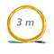 Fiber Optic Cable FC/PC a SC/APC simplex monomodale 9/125 del 3 m OS2
