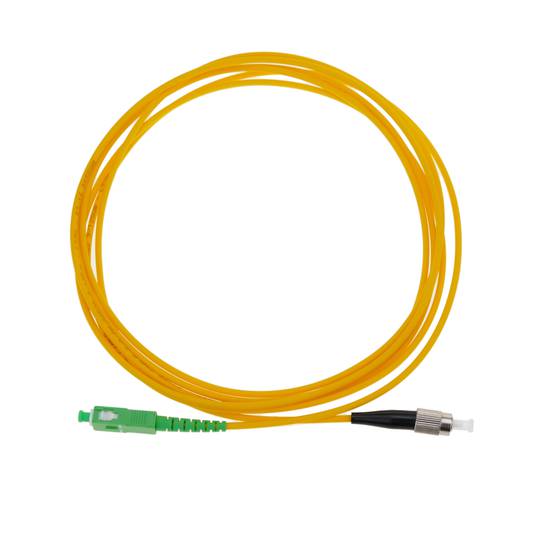 Fiber Optic Cable Fc Pc To Sc Apc Simplex Singlemode M Os Cablematic