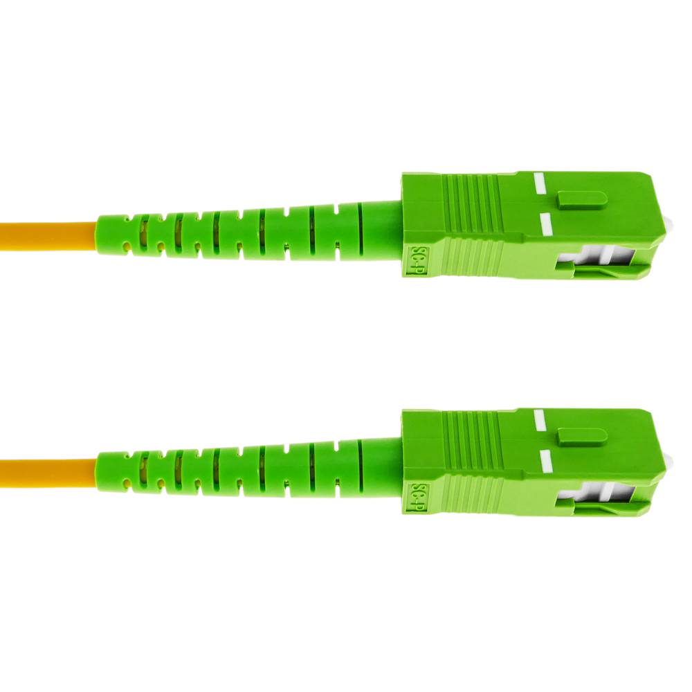 Câble/Rallonge Fibre Optique SC/APC à SC/APC OS2 Simple