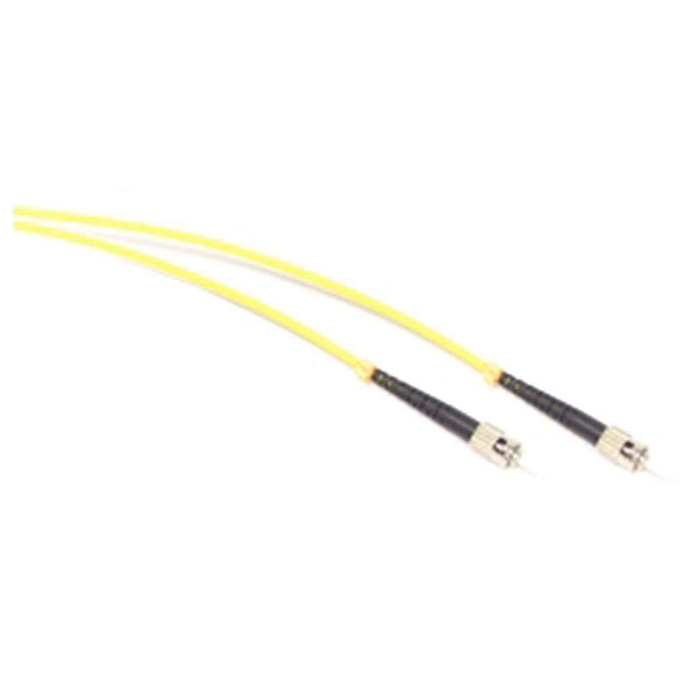Glasvezelkabel ST / PC naar ST / APC singlemode simplex 9/125 van 3 m OS2