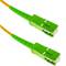 Câble á fibre optique SC/APC á SC/APC simplex monomodes 9/125 de 50 m OS2