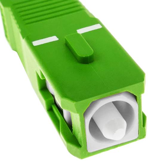Câble á fibre optique SC/APC á SC/APC simplex monomodes 9/125 de 50 m OS2