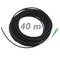 Câble á fibre optique SC/APC simplex monomodes G657A2 9/125 de 40 m OS2