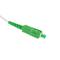 Câble á fibre optique SC/APC simplex monomodes G657A2 9/125 de 40 m OS2