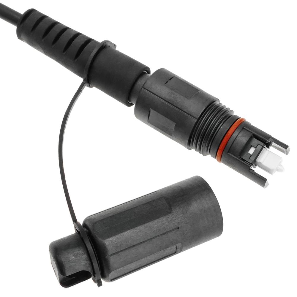 Glasfaserspule 100 m für den Außenbereich G657A2 5,0 mm HOPTIC Optitap SC/PC OS2