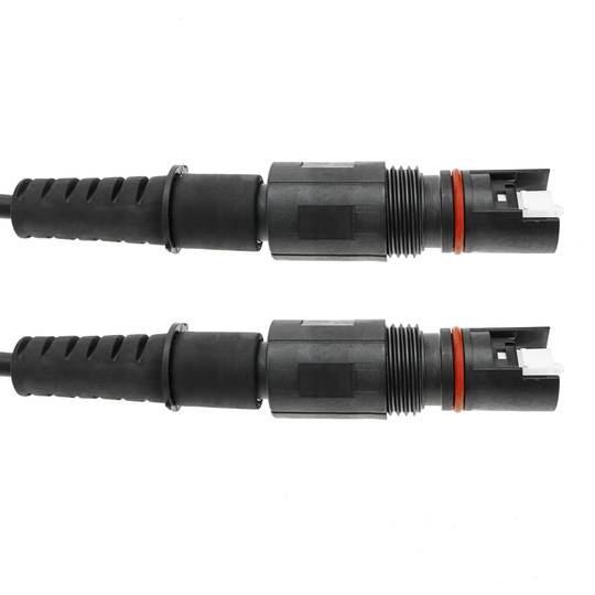 Glasfaserspule 100 m für den Außenbereich G657A2 5,0 mm HOPTIC Optitap SC/PC OS2
