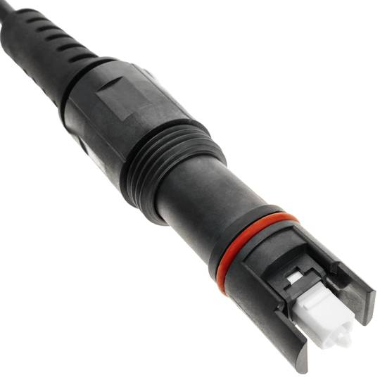 Glasfaserspule 100 m für den Außenbereich G657A2 5,0 mm HOPTIC Optitap SC/PC OS2