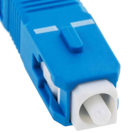 0,5 m OS2 LC/UPC para SC/UPC Singlemode Simplex 9/125 G652D Cabo de Fibra Óptica