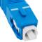 0,5 m OS2 LC/UPC para SC/UPC Singlemode Simplex 9/125 G652D Cabo de Fibra Óptica
