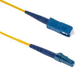 1 m OS2 LC/UPC auf SC/UPC Singlemode Simplex 9/125 G652D Glasfaserkabel