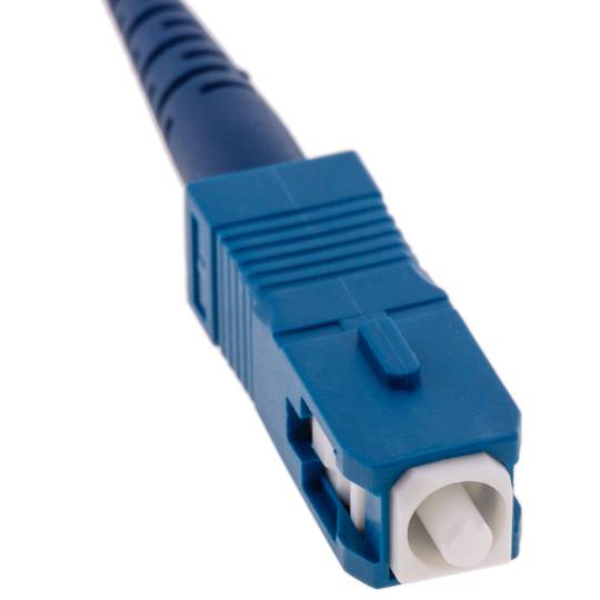 2m OS2 LC/UPC to SC/UPC Singlemode Simplex 9/125 G652D Fiber Optic Cable