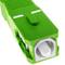 Cable de fibra óptica SC/APC a SC/APC monomodo SMF SX OS2 simplex 9/125 blindado amarillo de 5 m
