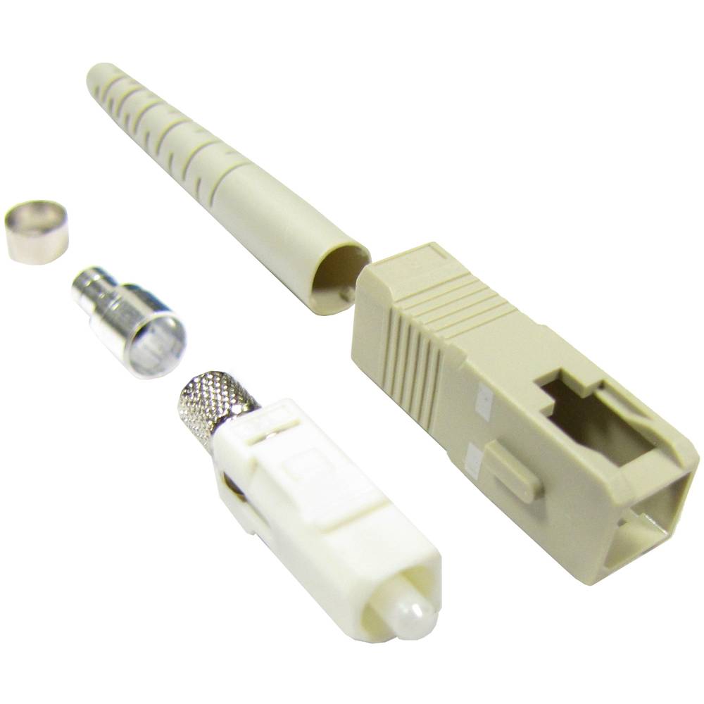 Fibre optique Connecteur SC/APC monomode 3.0 mm - Cablematic