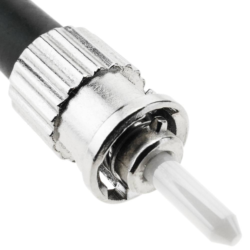 ST fibre optique connecteur/APC monomode 3,0 mm - Cablematic