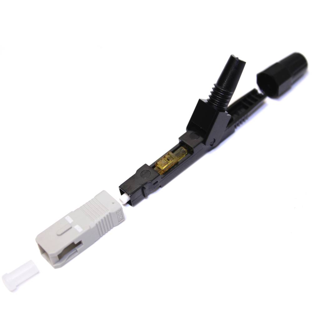 Connecteur fibre optique SC/PC en mode mono de 3,0 mm - Cablematic