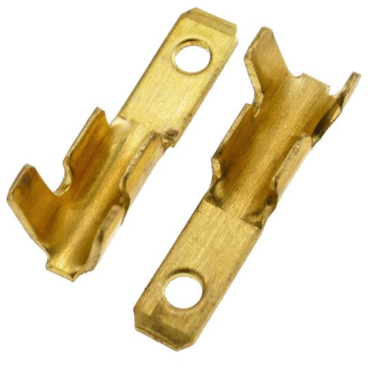 Terminal Faston Männlich 2,8 mm Packung mit 100 Einheiten