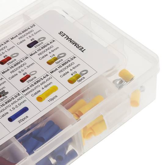 Set de terminales eléctricos 300 uds