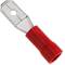 Terminale Faston Maschio 4,8 mm rosso Confezione da 100 unità