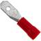 Terminale Faston Maschio 4,8 mm rosso Confezione da 100 unità