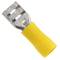Terminal Faston Hembra 6.3 mm amarillo Pack de 100 uds