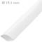 Calore Bianco termorestringenti rotolo 19,1 mm di 3m